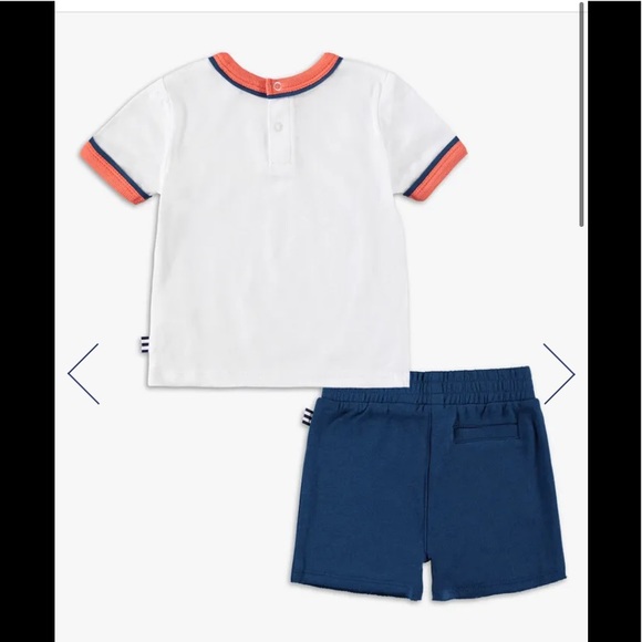 NWT! SPLENDID Baby Boy Piped Stripe Tee Set - Picture 2 of 7